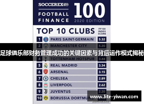 足球俱乐部财务管理成功的关键因素与背后运作模式揭秘